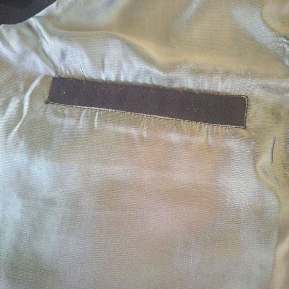 Austin Reed London Wool Cashmere Full Zip Vest with Pockets Men's Large Black - Picture 13 of 16